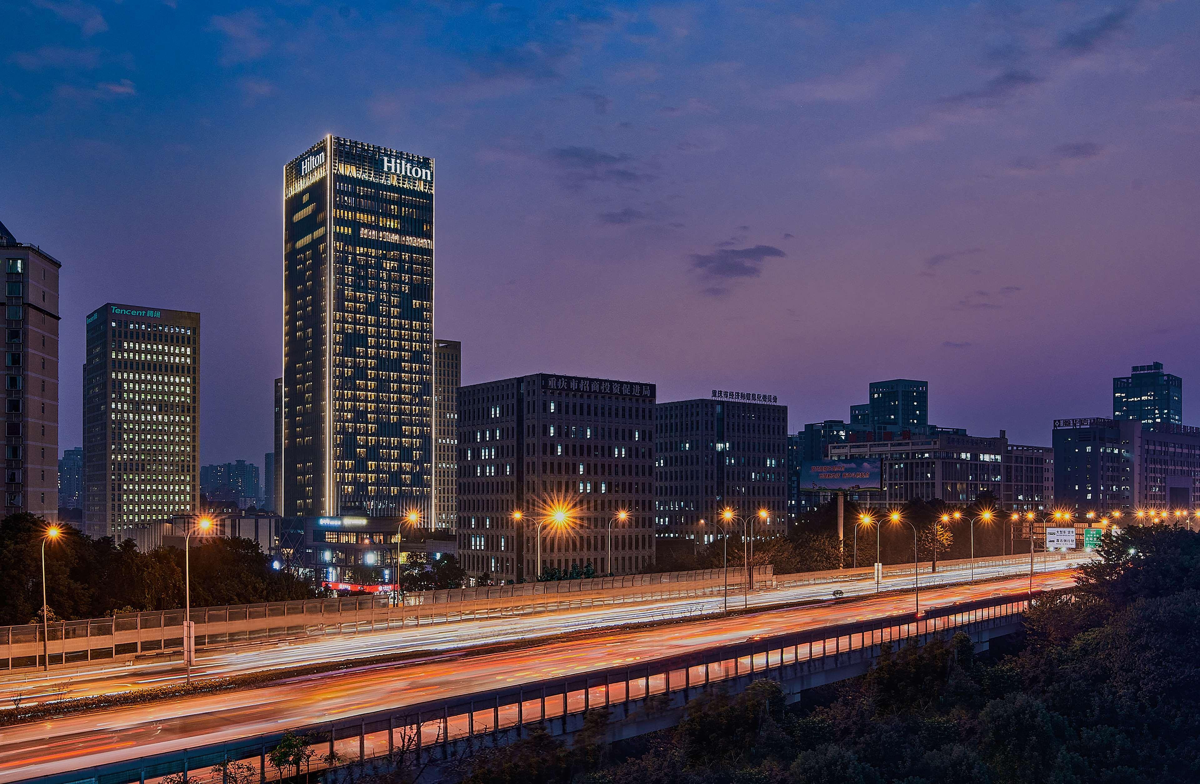 Hilton Chongqing Liangjiang New Area Hotel Exterior photo